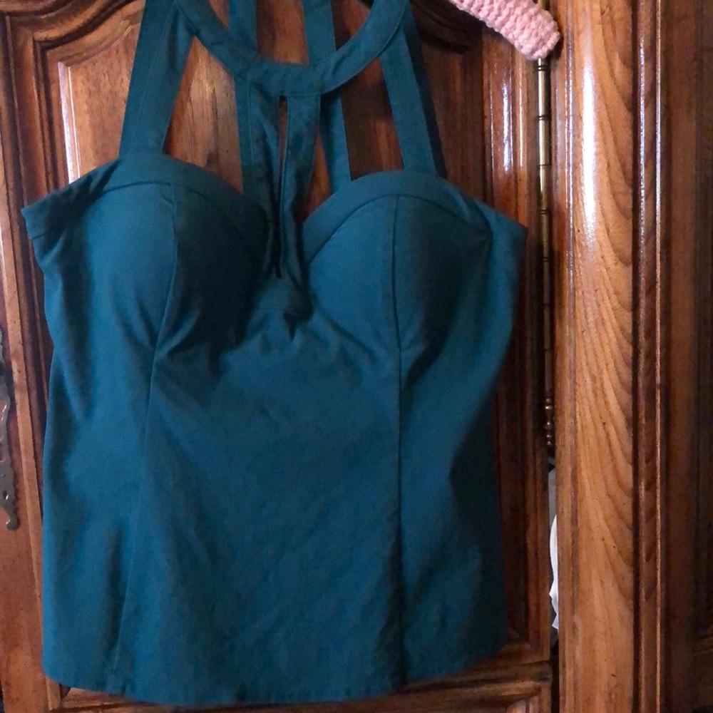 G by Guess zippered tank top